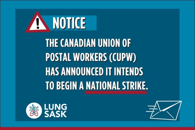 Urgent; Canada Post Strike