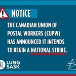 Urgent; Canada Post Strike